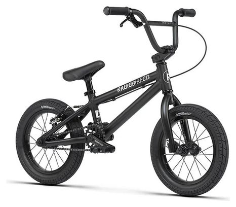 BMX Freestyle Radio Bikes Dice 14" Nero