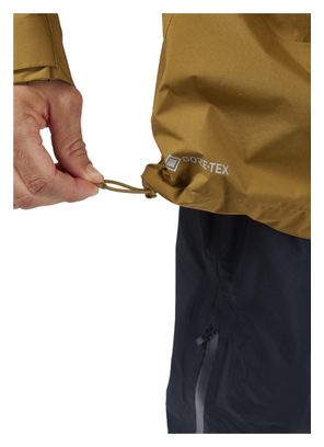ChaquetaImpermeableRab Kangri Paclite PlusMarrón