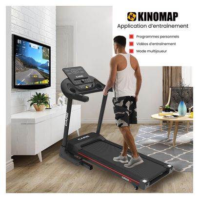 Tapis de course connecté - 18km/h - CARE - CROSSER - KINOMAP