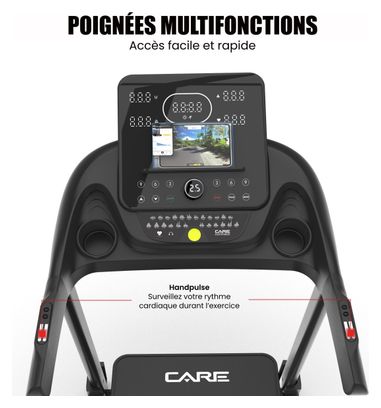 Tapis de course connecté - 18km/h - CARE - CROSSER - KINOMAP