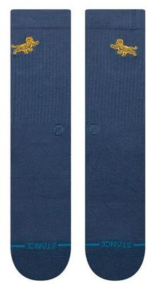Chaussettes Stance Stripes Crew Bleu