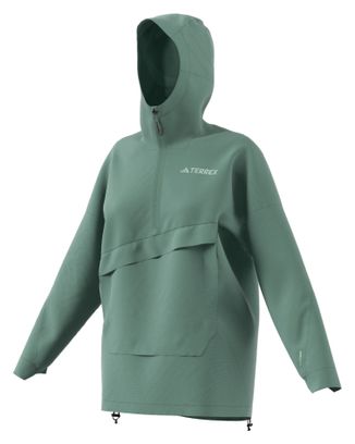 Adidas Terrex Xploric 2.5 Climaproof Green Women's Anorak