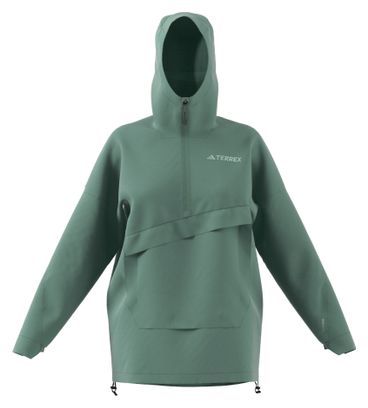 Adidas Terrex Xploric 2.5 Climaproof Green Women's Anorak