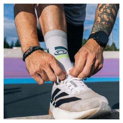 BV Sport Light Run-sokken ''Bali'' Grijs/Groen/Blauw