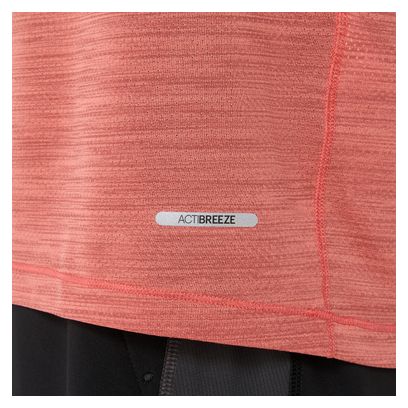 T-Shirt Running Asics Road Rose Homme