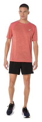 T-Shirt Running Asics Road Rose Homme