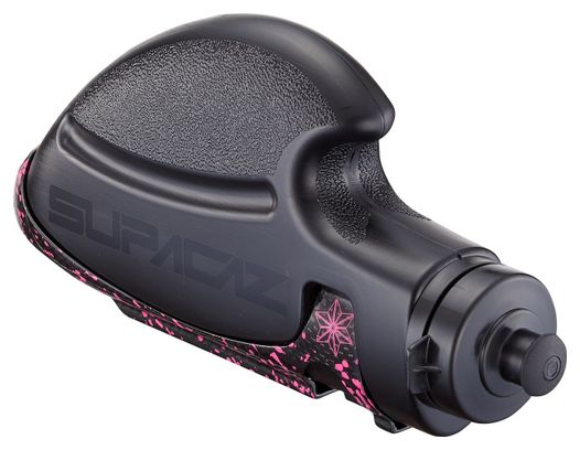 Supacaz TriFly Carbon Neon Pink Bottle Holder with Aero Bottle