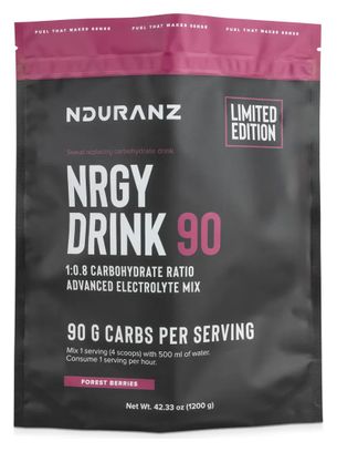 Nduranz Nrgy Drink 90 Frutti di bosco Bevanda energetica 1200g