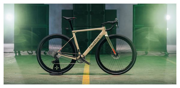 Gravel Bike Wilier Triestina Rave SLR Campagnolo Ekar 13V 700 mm Beige Sand Vert 2022