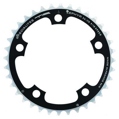 Plateau Route Aero 51 Dents – Noir – 110mm Externe – 5 Branches – Pour 11/10v