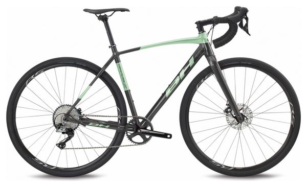 Bicicleta de grava BH GravelX Alu 1.0 Shimano 105/GRX 11V 700 mm Verde oscuro 2022