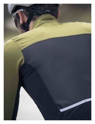 Spiuk Anatomic Membrane Windproof Jacket Khaki