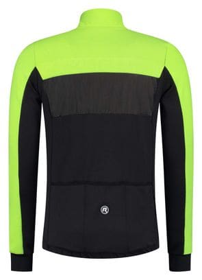 Veste Velo Hiver Rogelli Attq - Homme - Noir/Jaune