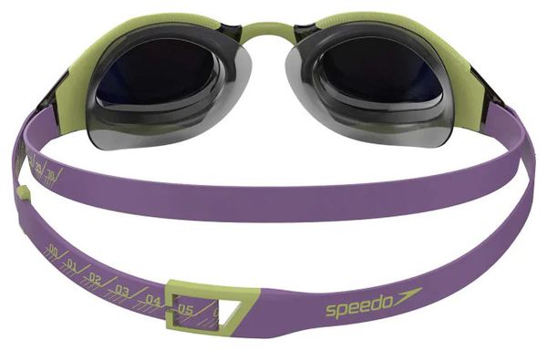 Lunettes de Natation Speedo FS Hyper Elite Mirror Violet Bleu