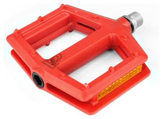 PEDALES BMX PLATES VP-538 ROUGE