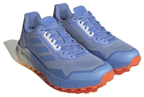 adidas Terrex Agravic Flow 2 Trail Shoes Blue Orange