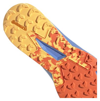 Trailrunning-Schuhe adidas Terrex Agravic Flow 2 Blau Orange