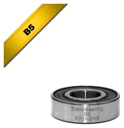 Roulement B5 - BLACKBEARING - 6001-2rs