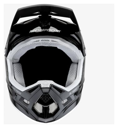 100% Integral Aircraft Composite Silo Black Helmet