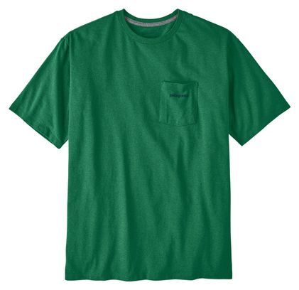 Patagonia Boardshort Logo Pocket T-Shirt Green
