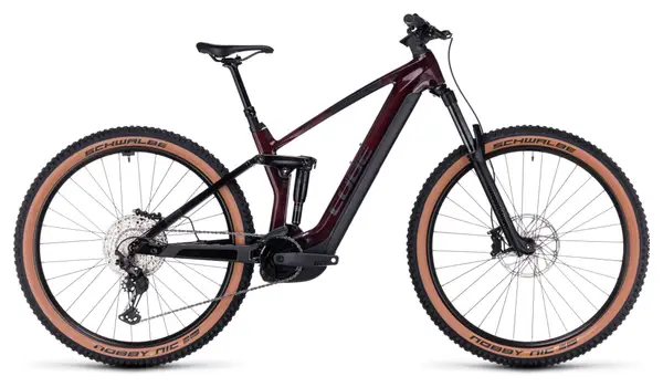 Cube Stereo Hybrid 140 HPC Race 750 Electric Full Suspension MTB Shimano Deore XT 12S 750 Wh 27.5'' Liquid Red 2024