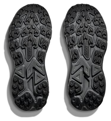 Hoka Challenger 8 Large zwarte trailschoenen voor dames