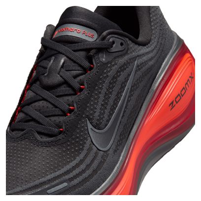 Nike Vomero Plus Running Shoes, Gray/Red, Men's