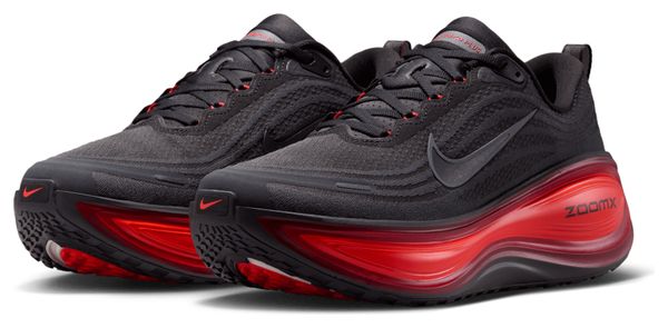 Nike Vomero Plus Running Shoes, Gray/Red, Men's