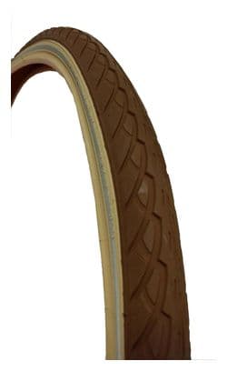 Pneu Ville Deli Tire 28x1 75 47-622 Marron / crème Brise-reflet