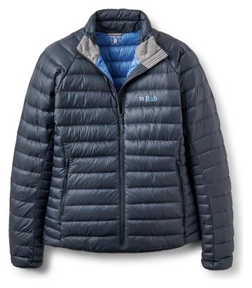 Piumino RAB Microlight blu da donna