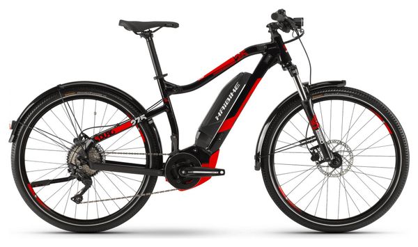 MTB Eléctrica Haibike Sduro HardSeven 2.5 Street 27.5'' Shimano Deore 10V Negro / Rojo 2019