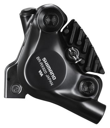 Pinza de freno de disco hidráulico Shimano GRX BR-RX820 para montaje plano delantero