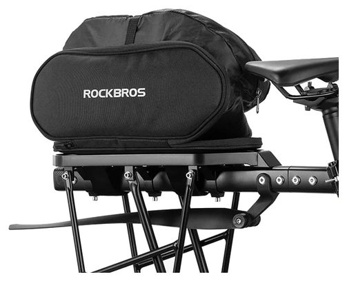 Sacoche vélo Rockbros pour porte-bagages 5 L - Noir