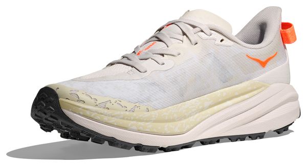 Zapatillas de trail Hoka Speedgoat 6 Blanco/Naranja, Hombre