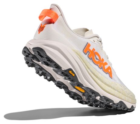 Zapatillas de trail Hoka Speedgoat 6 Blanco/Naranja, Hombre