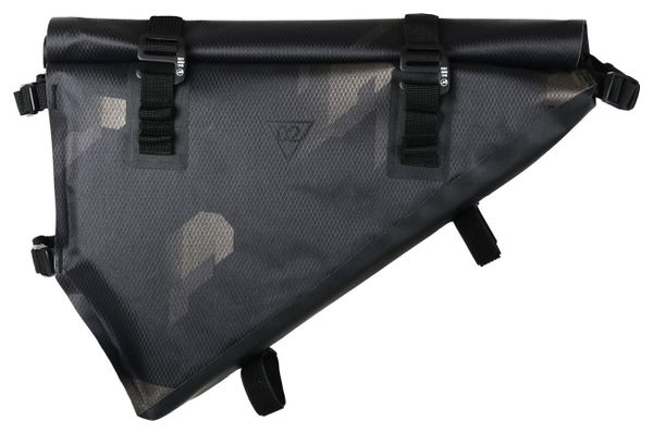 Woho XTouring Bolsa de cuadro completo Dry M 9L Cyber-Camo Diamond Black