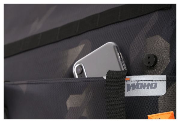Woho XTouring Full Frame Bag Dry M 9L Cyber-Camo Diamond Black