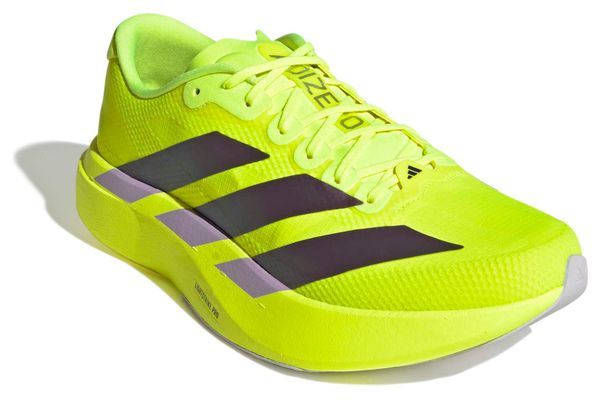 adidas gazelle silver green womens Purple & Yellow Mesh Detail Court Sneakers main image 1