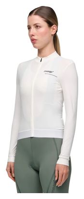 Maglia termica a maniche lunghe bianca da allenamento Maap da donna