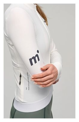 Maglia termica a maniche lunghe bianca da allenamento Maap da donna