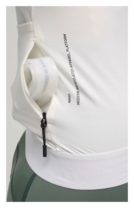 Maglia termica a maniche lunghe bianca da allenamento Maap da donna