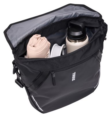 Borsa per bicicletta Thule Chasm Courier Inlock 22L nera