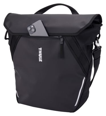 Borsa per bicicletta Thule Chasm Courier Inlock 22L nera