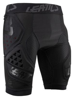 Pantalones cortos de protección negros Leatt Impact 3DF 3.0