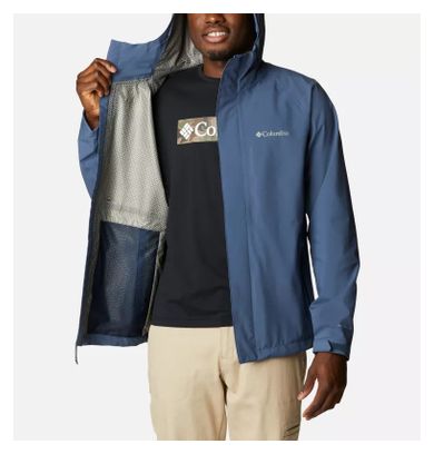 Columbia Earth Explorer Waterproof Jacket Blau Herren