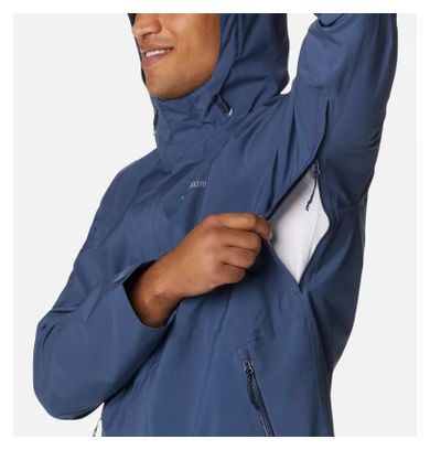 Columbia Earth Explorer Waterproof Jacket Blau Herren