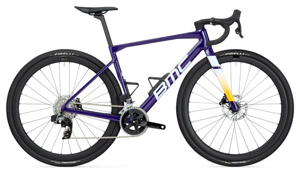 Gravel Bike BMC Kaius 01 Three Sram Rival eTap AXS 12V 700 mm Violett 2024