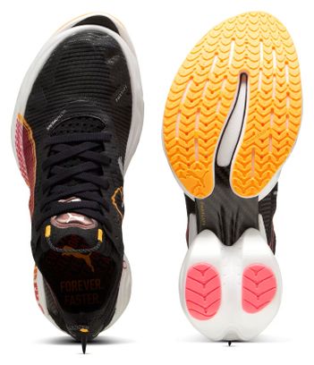 Zapatillas de Running Puma Fast-R Nitro Elite 2 Negro/Naranja Hombre