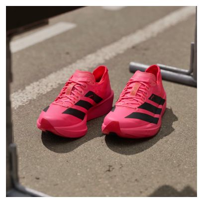 adidas Adizero Takumi Sen 11 Running Shoes, Red/Black, Women's
