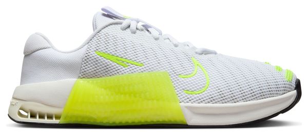 Chaussures Training Nike Metcon 9 Blanc/Jaune Femme